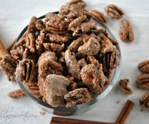 Candied Cinnamon Pecans