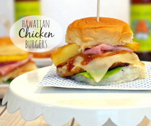 Hawaiian Chicken Burgers