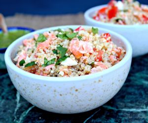 Quinoa Salmon Bowl