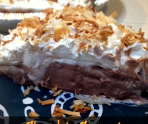 Chocolate Coconut Cream Pie