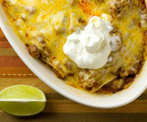 Beef Enchilada Casserole