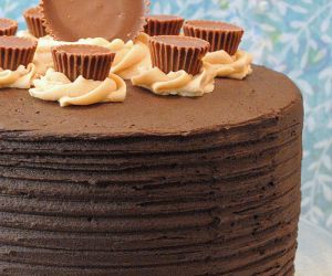 Peanut Butter Explosion Chocolate Cake