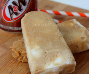 Root Beer Float Popsicles