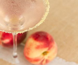 Coconut Peach Frost Cocktail