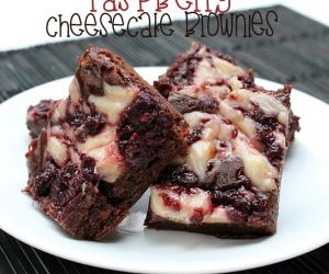 Raspberry Cheesecake Brownies