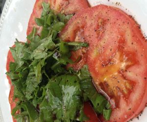 Fresh Tomato Arugula Salad