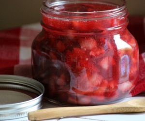 Fresh Strawberry Topping