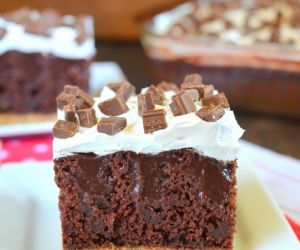 Chocolate Smores Pudding Cake