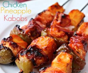 Chicken Pineapple Kabobs