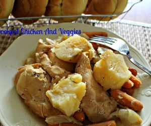 Crock Pot Chicken & Veggies