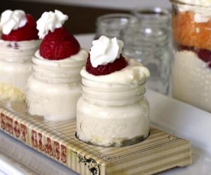 Strawberry Shortcake Cheesecake Shooters