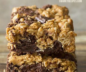 Oatmeal Chocolate Chunk Cookie Brownies