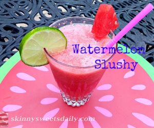 Skinny Watermelon Slushy Cooler