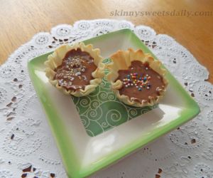 Skinny Mini Phyllo Peanut Butter Cups