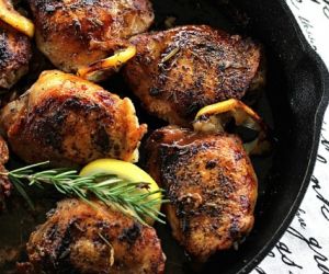 Crispy Skillet Chicken