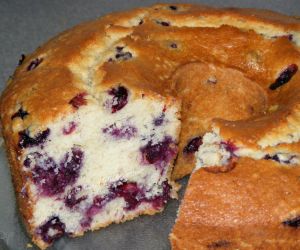 Blueberry Pound Cake