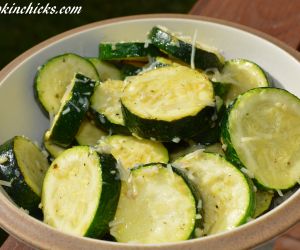 Garlic Roasted Zucchini