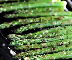 Grilled Parmesan Asparagus