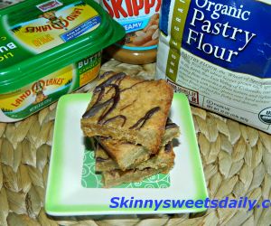 Low Carb: Low Sugar Peanut Butter Candy Bar Bites