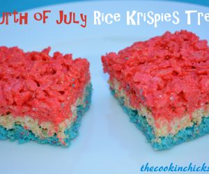 Fourth of July Rice Krispies Treats