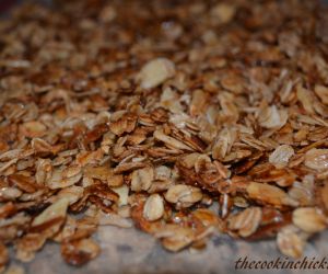 Coconut Oil Honey Almond Granola