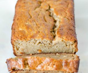 Gluten Free Banana Nut Peanut Butter Bread