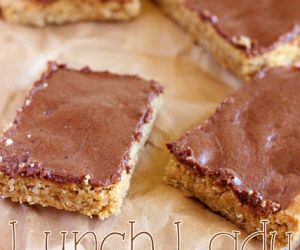 Lunch Lady Peanut Butter Bars