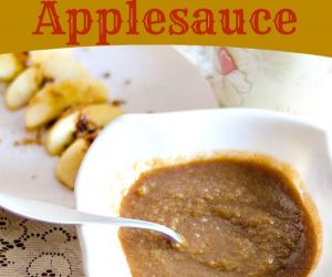 Brown Sugar & Cinnamon Applesauce