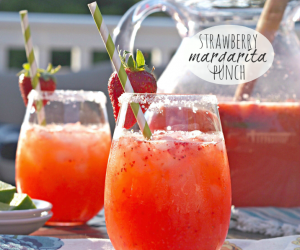 Strawberry Margarita Punch