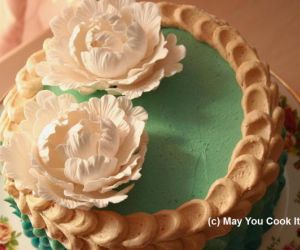 Mocha Chiffon Cake with Buttercream Frosting