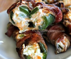 Grilled Bacon Jalapeño Poppers