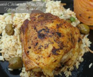 Spanish Chicken & Rice Pilaf