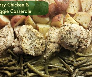 Easy Chicken & Veggie Casserole