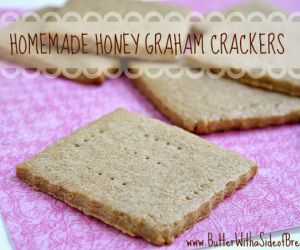 Homemade Honey Graham Crackers