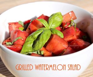 Grilled Watermelon Salad