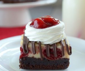 Cherry Cheesecake Brownies