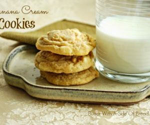 Banana Cream Cookies