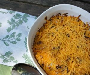 Cheesy Chicken Hashbrown Casserole