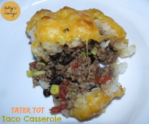 Tater Tot Taco Casserole