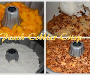 Peach Cobbler Crisp