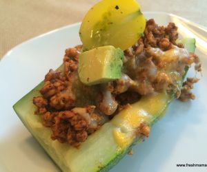 Taco Zucchini Boats