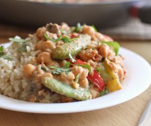 Peanut Butter Chickpea Curry