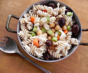 Gluten Free & Vegan:  Summer Pasta Salad