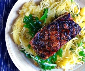 Salmon & Spaghetti Squash