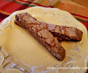 Skinny Cinnamon Almond Biscotti