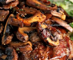 Rosemary Bacon Mushrooms