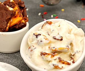 Caramel Crack Candy Ice Cream