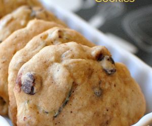 Chocolate Chip Banana Zucchini Cookies