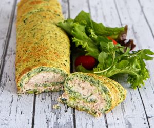 Spinach & Tuna Roulade