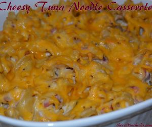 Cheesy Tuna Noodle Casserole